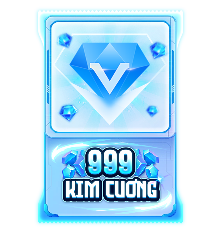 Chúc mừng bạn đã quay trúng 999 Kim Cương