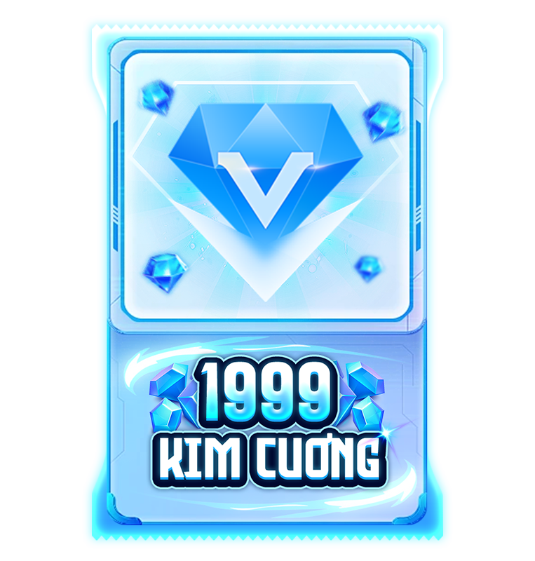 Chúc mừng bạn đã quay trúng 1999 Kim Cương